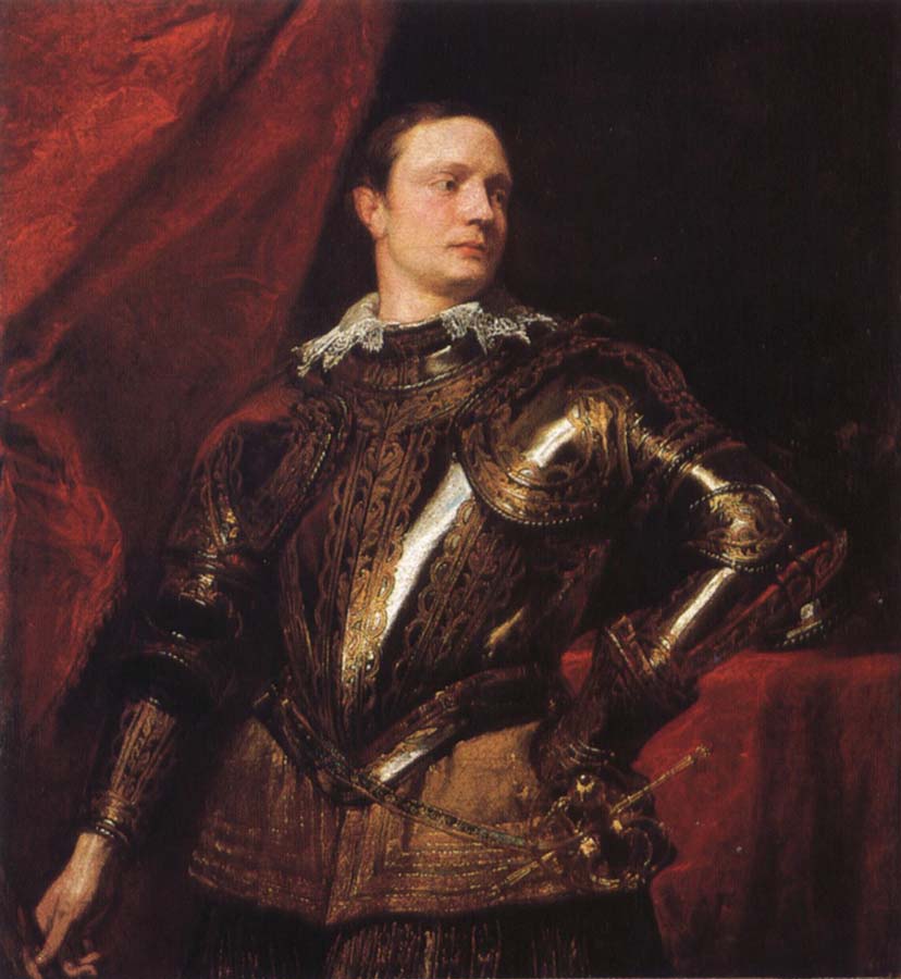 Portrait of a young general